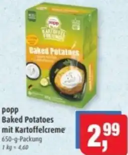 Markant popp Baked Potatoes mit Kartoffelcreme Angebot