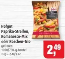 Markant Hofgut Paprika-Streifen, Romanesco-Mix oder Röschen-Trio Angebot