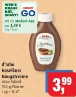 Markant d'arbo Haselkuss Nougatcreme Angebot