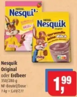 Markant Nesquik Original oder Erdbeer Angebot