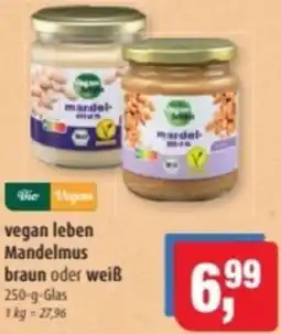 Markant vegan leben Mandelmus braun oder weiß Angebot