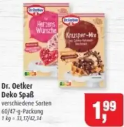 Markant Dr. Oetker Deko Spaß Angebot