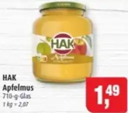 Markant HAK Apfelmus Angebot