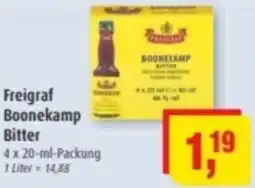 Markant Freigraf Boonekamp Bitter Angebot
