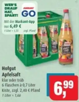 Markant Hofgut Apfelsaft Angebot
