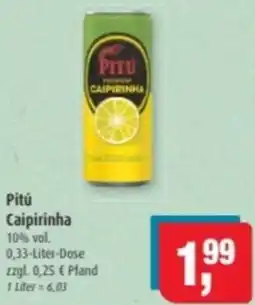 Markant Pitú Caipirinha Angebot