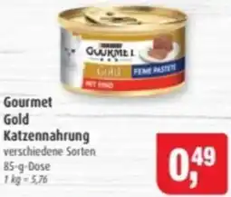Markant Gourmet Gold Katzennahrung Angebot