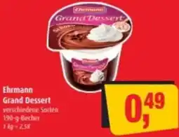 Markant Ehrmann Grand Dessert Angebot