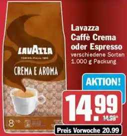 AEZ Lavazza Caffè Crema oder Espresso Angebot