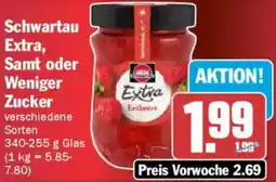 AEZ Schwartau Extra, Samt oder Weniger Zucker Angebot