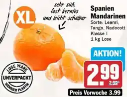 AEZ Spanien Mandarinen Angebot