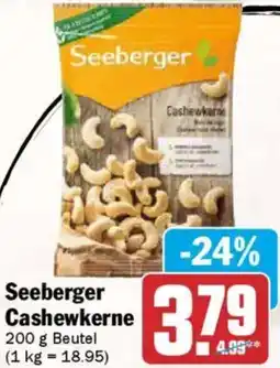 AEZ Seeberger Cashewkerne Angebot