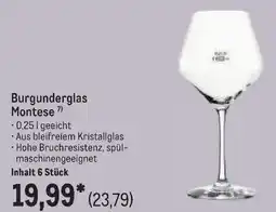 METRO Burgunderglas Montese Angebot