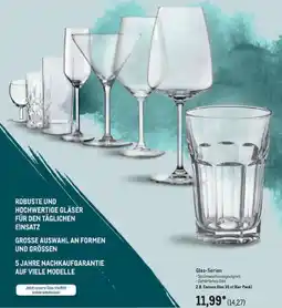 METRO Glas-Serien Angebot