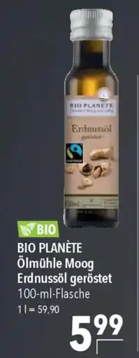 CITTI Markt BIO PLANÈTE Ölmühle Moog Erdnussöl geröstet Angebot