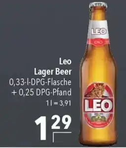 CITTI Markt Leo Lager Beer Angebot