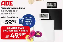 Galeria ADE Personenwaage digital Angebot