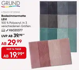 Galeria GRUND Badezimmermatte LEVI Angebot