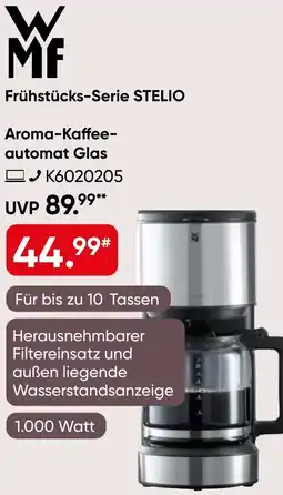 Galeria WMF Aroma-Kaffeeautomat Glas Angebot