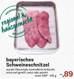 AEZ bayerisches Schweineschnitzel Angebot