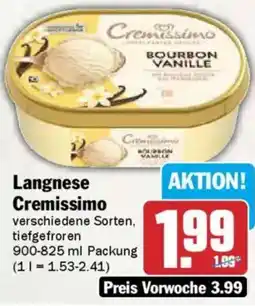 AEZ Langnese Cremissimo Angebot