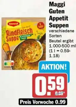 AEZ Maggi Guten Appetit Suppen Angebot