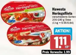 AEZ Hawesta Heringsfilets Angebot