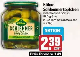 AEZ Kühne Schlemmertöpfchen Angebot