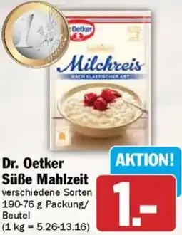 AEZ Dr. Oetker Süße Mahlzeit Angebot