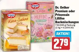AEZ Dr. Oetker Premium oder Prinzessin Lillifee Backmischungen Angebot