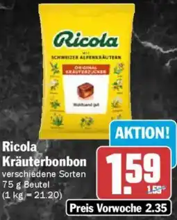 AEZ Ricola Kräuterbonbon Angebot