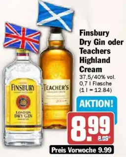 AEZ Finsbury Dry Gin oder Teachers Highland Cream Angebot
