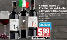 AEZ Contessa Marina 14 Primitivo, Merlot-Primitivo oder weitere Rebsortenweine Angebot
