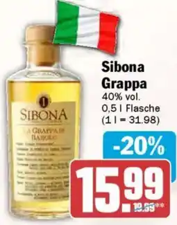 AEZ Sibona Grappa Angebot