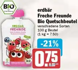 AEZ erdbär Freche Freunde Bio Quetschbeutel Angebot
