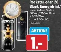 AEZ Rockstar oder 28 Black Energydrink Angebot