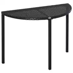 Netto Marken-Discount Outsunny Rattan Beistelltisch Polyrattan, Metall Angebot