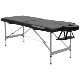 Netto Marken-Discount HOMCOM Massageliege Aluminium, Schaumstoff, PU Angebot