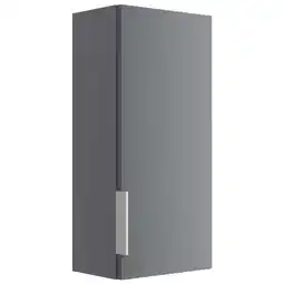 Netto Marken-Discount Badmöbel-Set Slimline Lago 4tlg Spiegel & Midischränke weiss hgl/weiss matt Angebot