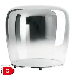 Netto Marken-Discount Näve LED Tischleuchte SMOKY Ø:43cm Angebot