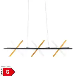 Netto Marken-Discount Näve LED Pendelleuchte CADICE l: 100cm gold Angebot
