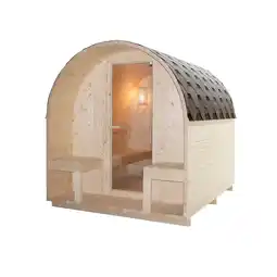 Netto Marken-Discount ISLAND XL AußenSauna für 4 P. 189x220x200 cm (Bausatz) Angebot