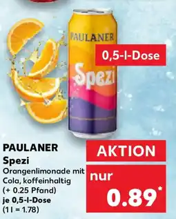 Kaufland PAULANER Spezi Angebot