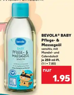 Kaufland BEVOLA BABY Pflege- & Massageöl Angebot