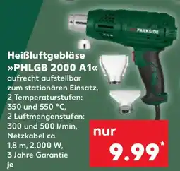 Kaufland PARKSIDE Heißluftgebläse PHLGB 2000 A1 Angebot