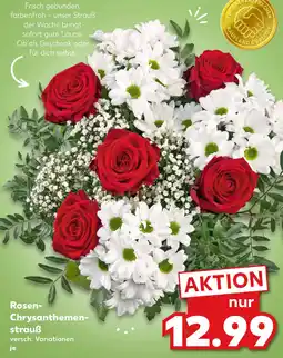 Kaufland Rosen- Chrysanthemen strauß Angebot