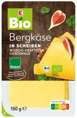Kaufland K-Bio Bio Bergkäse Angebot