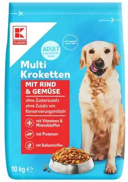 Kaufland K-Classic Hundenahrung Multi-Kroketten Angebot