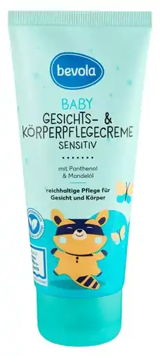 Kaufland Bevola Baby Gesichtspflegecreme und Körperpflegecreme Angebot