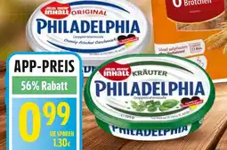 WEZ Philadelphia Frischkäse zubereitung Angebot